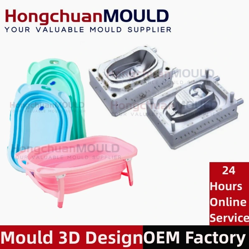 Plastic Baby Child Washinbasin Injection Mould Household Bathroom Tub Mold