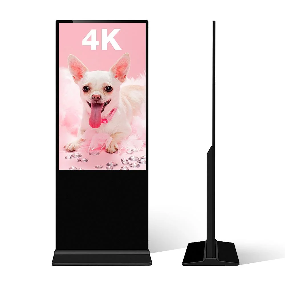 49 Inch HD LED Display LCD Monitor Advertising Display Ad Player Floor