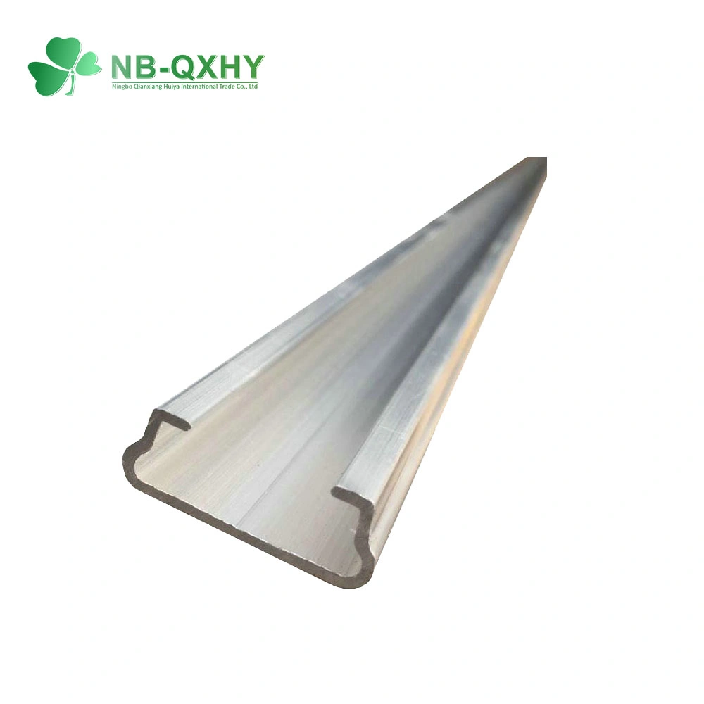 Aluminum Card Slots/ Lock Profile for Greenhouse Plastic Film Fixing