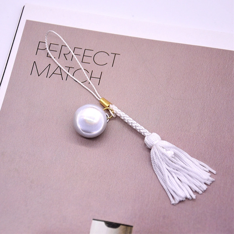 Small Fresh Japanese New DIY Jewelry Handmade Mobile Phone Pendant Tassel Rope Water Bell