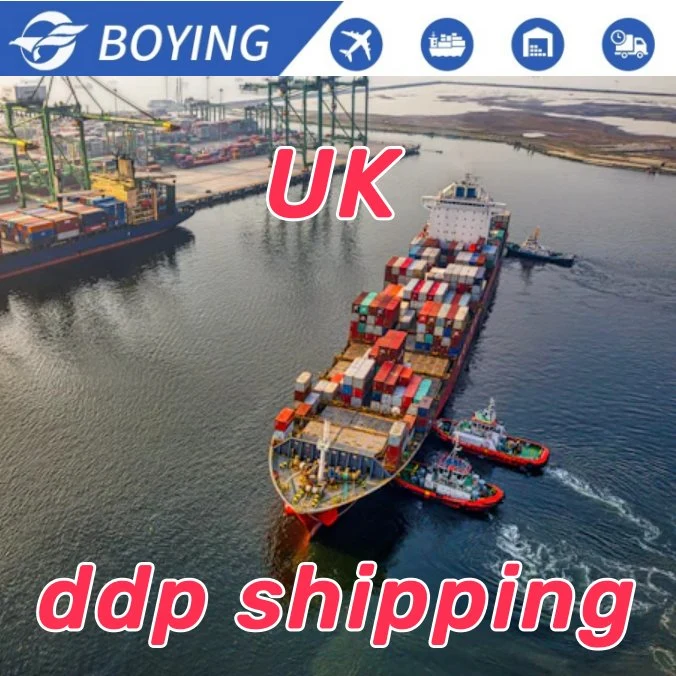 Más barato Puerta a Puerta Servicios portuarios Amazon Logística de Amazon DHL DDP DDU Ocean Freight Forwender Agente de Transporte Marítimo de China a. Reino Unido por mar