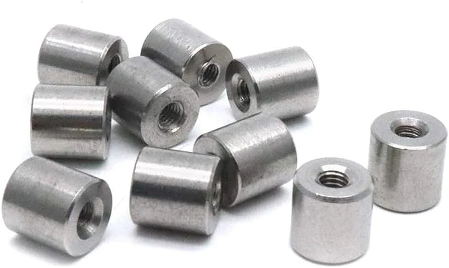 Metric Coarse Round Allthread Coupling Connector Steel