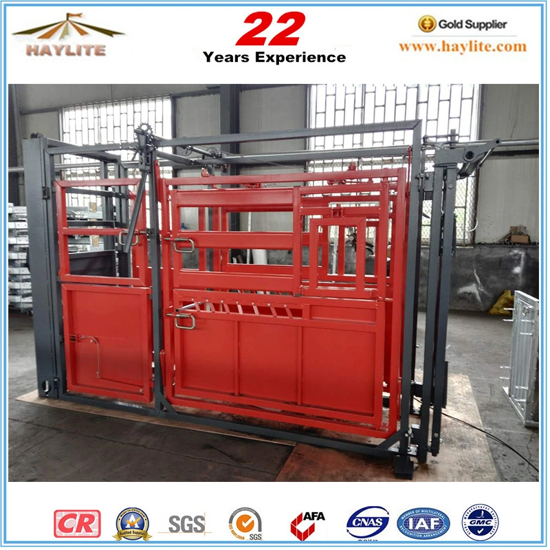 New Design Heavy Duty Cattle Squeeze Chute Crush