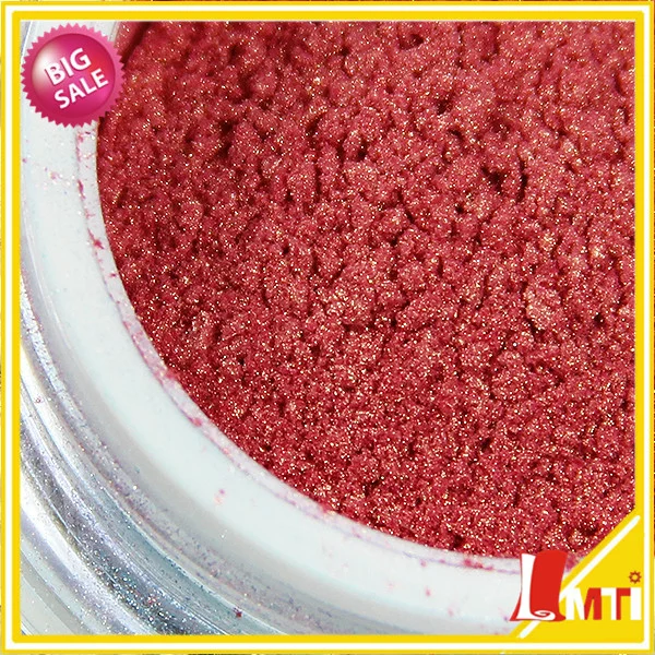 Weiches feines Metallic Red Pearl Pigment für Make-up