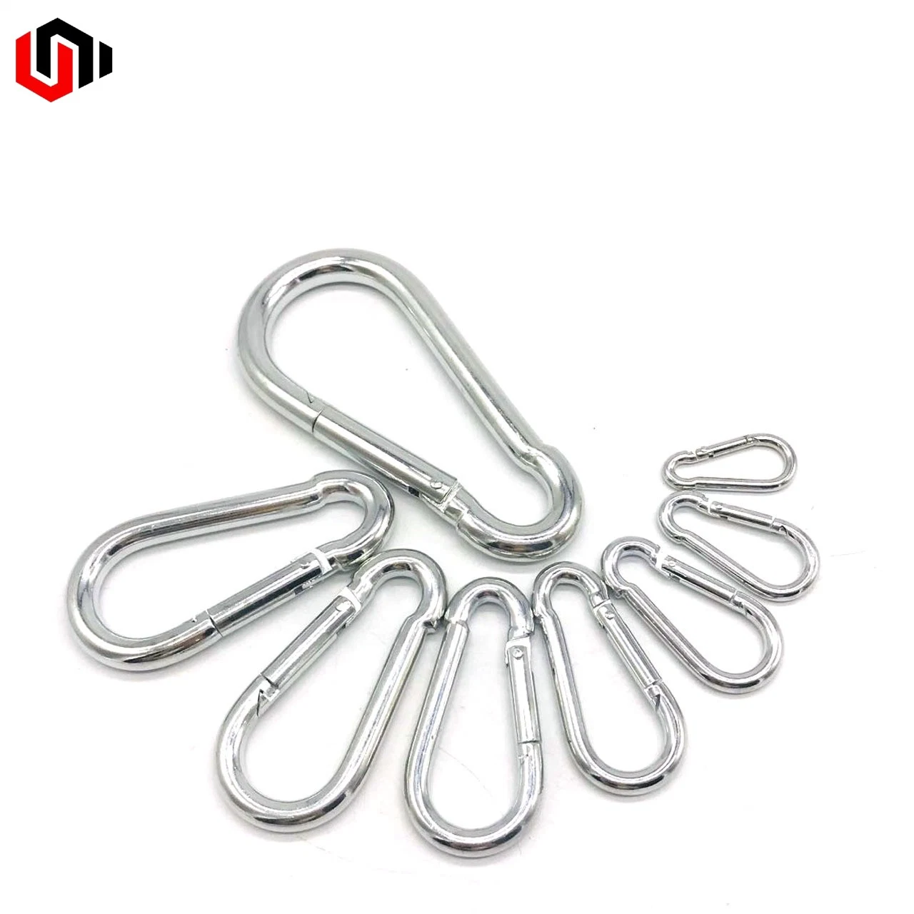 Manufacture Stainless Steel DIN5299d Spring Snap Hook Round Forged Wire Rope