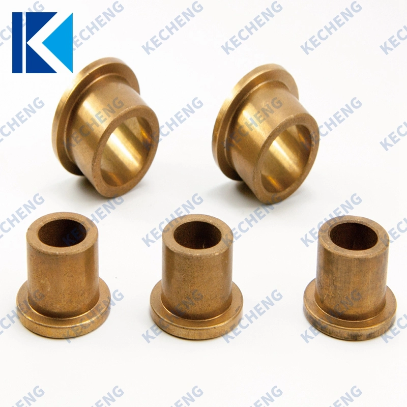 Pulvermetallurgie Cusn12 Cu90sn10 SAE841 Bronze Flansch Hülse mit Flansch Lager