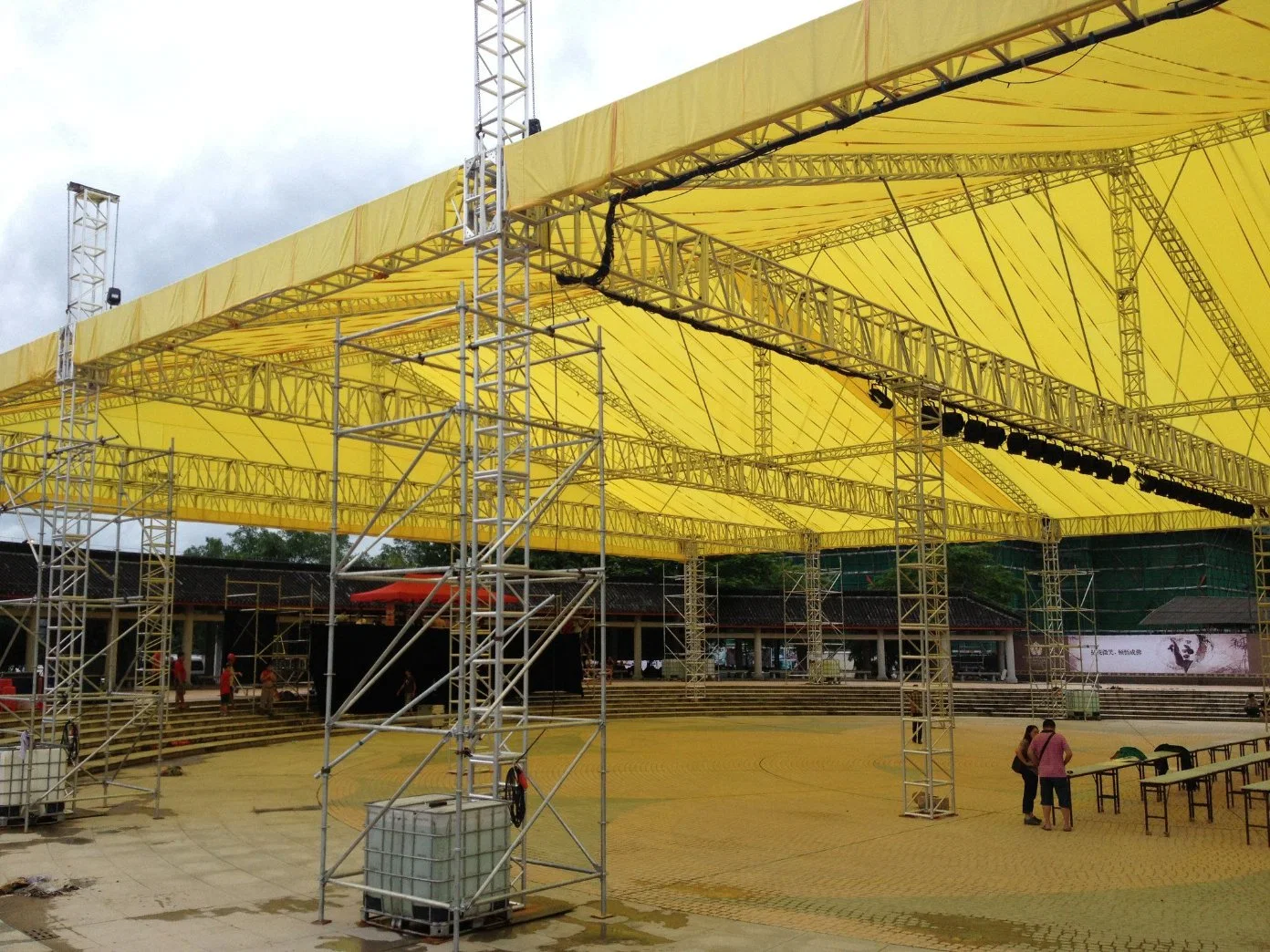 Dragon Outdoor Concert Stage Truss System, Flat Truss System para equipos de escenario