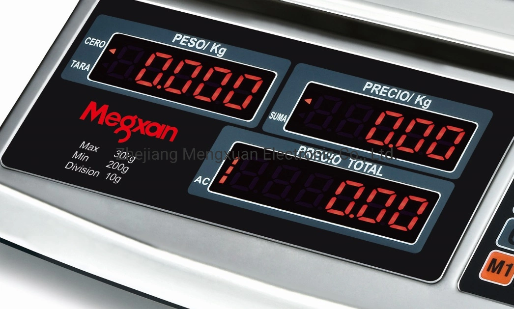 30kg Stainless Steel Digital Electronic Price Scales