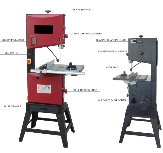 Bench Band Saw 2560mm Industry Level Wood Cut