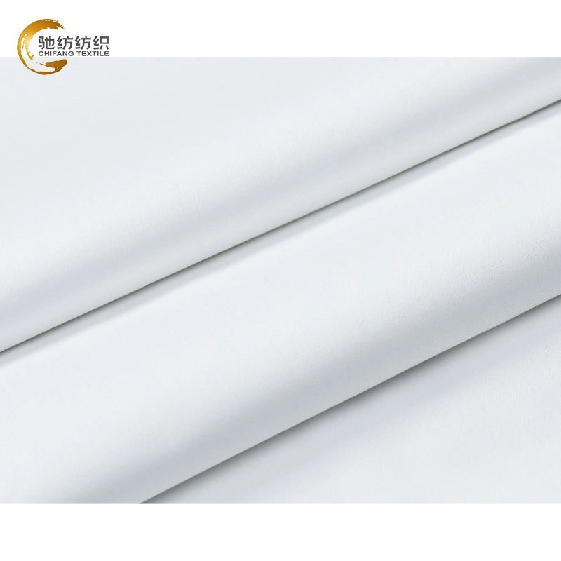 100% Cotton Stripe White Cotton Fabric 1cm 2cm 3cm Stripe White Fabric Sheeting Fabric in Roll for Hotel Hospital Apartment