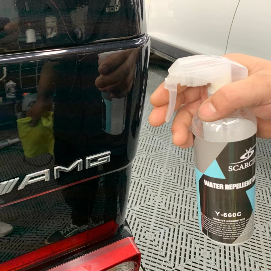 Revestimiento de Spray súper hidrófobo e impermeable para coche, barco, motocicleta