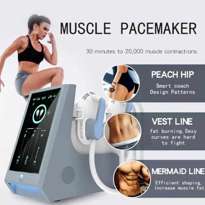 EMS Portble 4 or 1 Handles Muscle Building Hip Lift Muscle Stimulator Em Weight Loss Bodi Shaping Machine