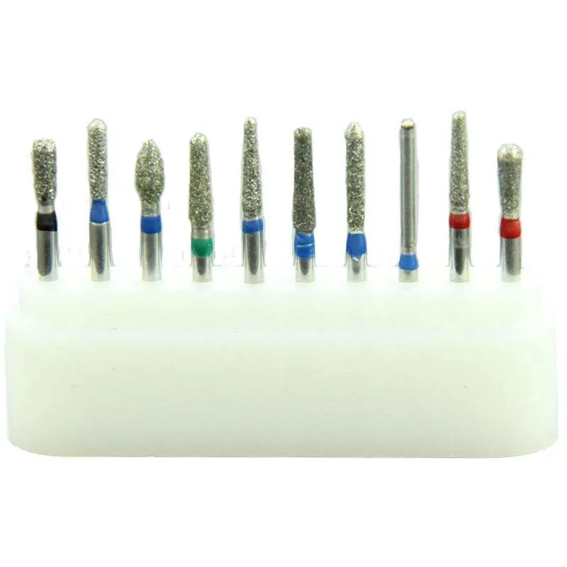 Dental Crown and Bridge Preparation Posterior Teeth Diamond Burs Kit