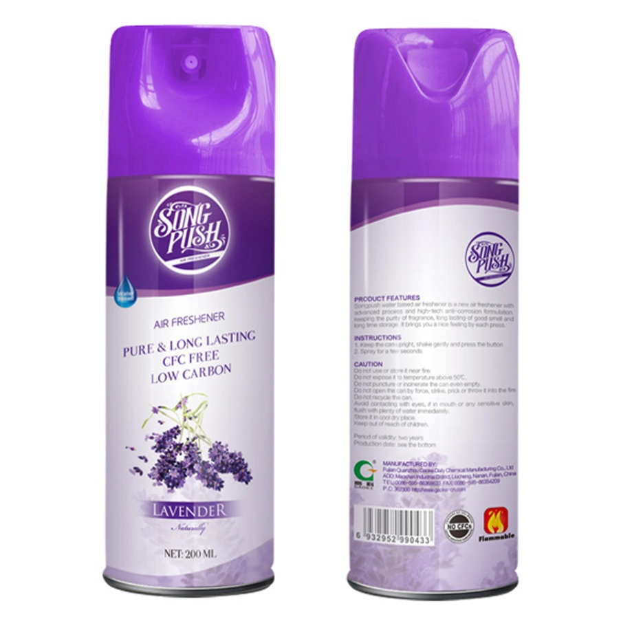 O OEM melhor qualidade à base de água Ambientador sala de spray pulverizar