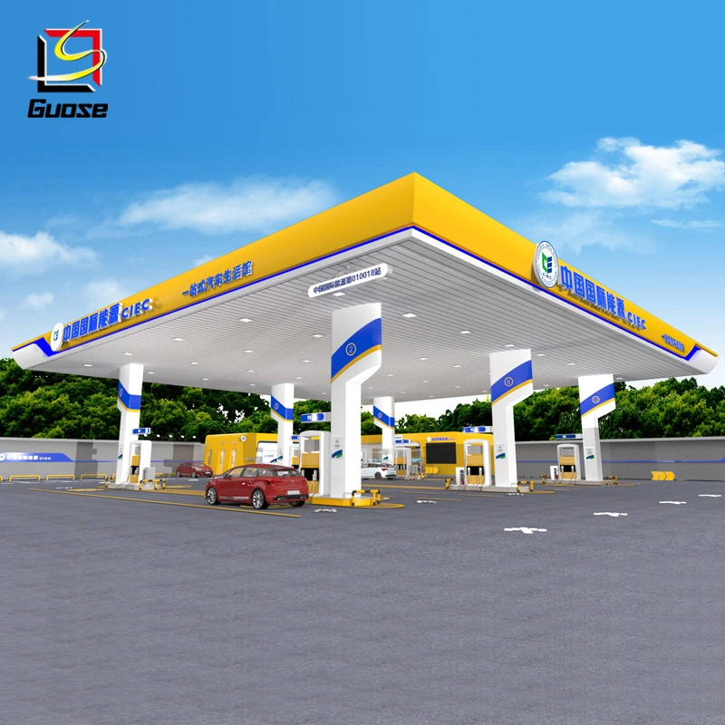 Guose Outdoor Gas Station Advertising Petrol Station Equipment