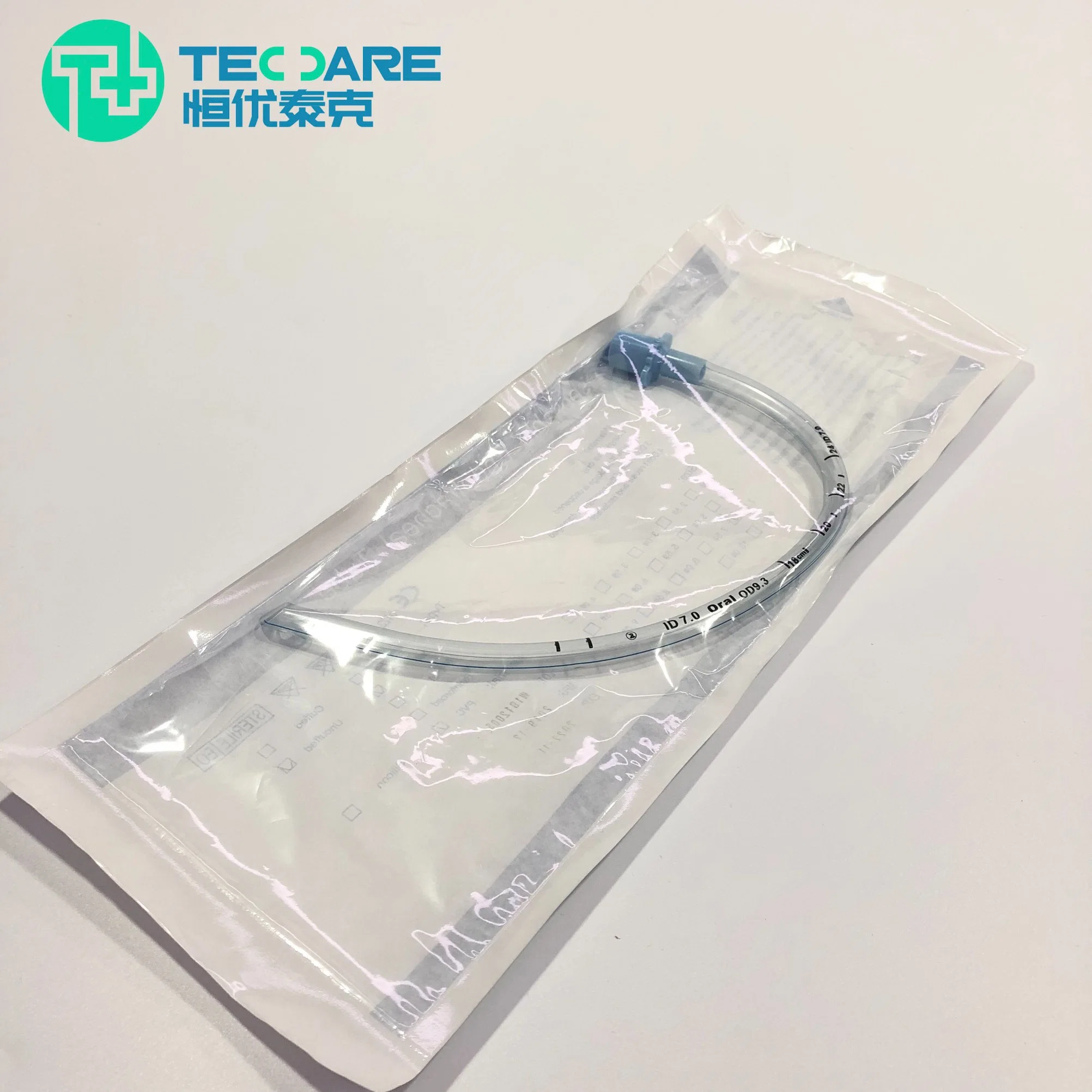 Disposable PVC Endotracheal Tube with High Volume Low Pressure Cuff