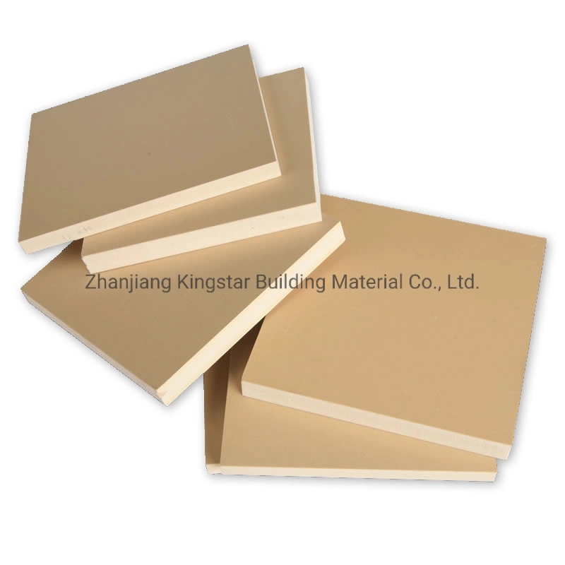 Fire-Retardant WPC Wood Plastic Composite Board Sheet for Door Skin Frame Cabinet Furniture