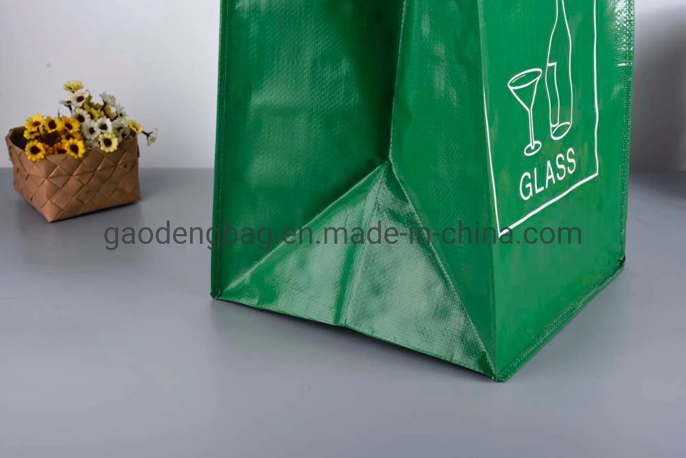 Eco personalizados promocionales Tote PP Shoppingbag tejida con Logo