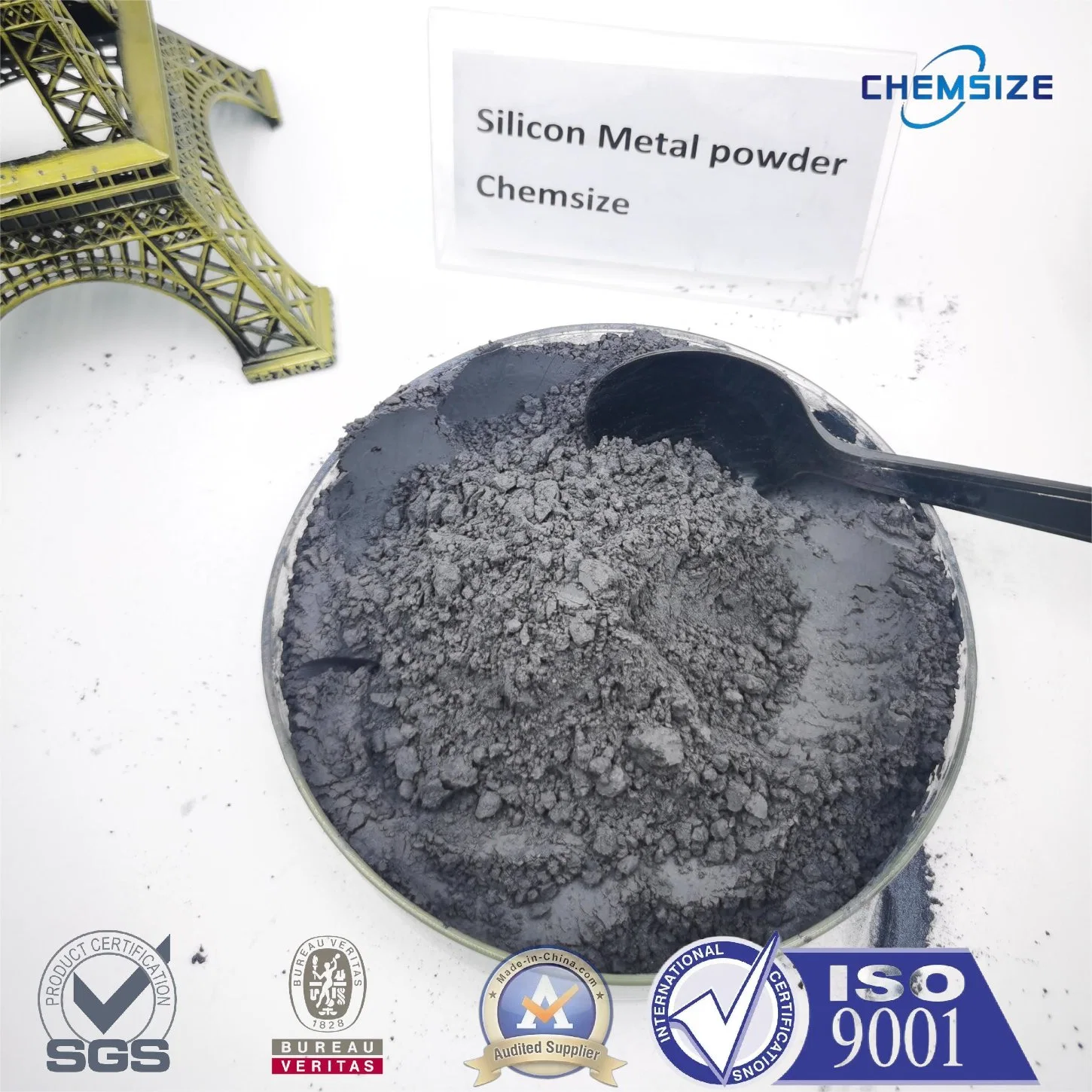 Silizium-Metallpulver zum Mischen mit Alumina Magnesia