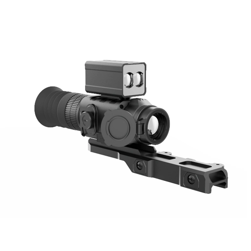 One Shot Zeroing 600m Lrf Range Waterproof-Rated Protection Thermal Imaging Sight