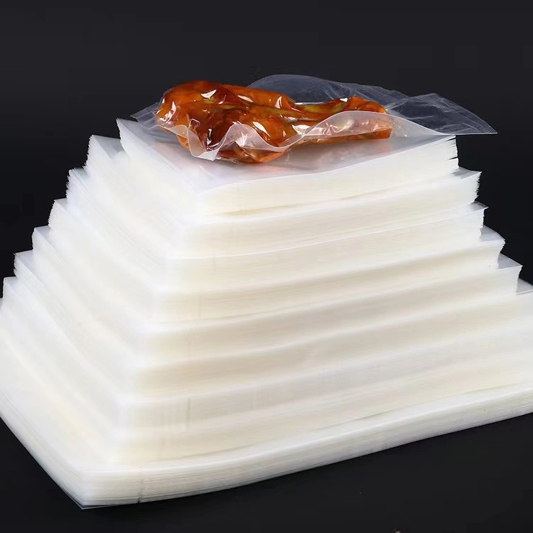 Transparent Factory in Stock Plastic Vacuum Bags Sealer Bag Biodegradable Food Bag