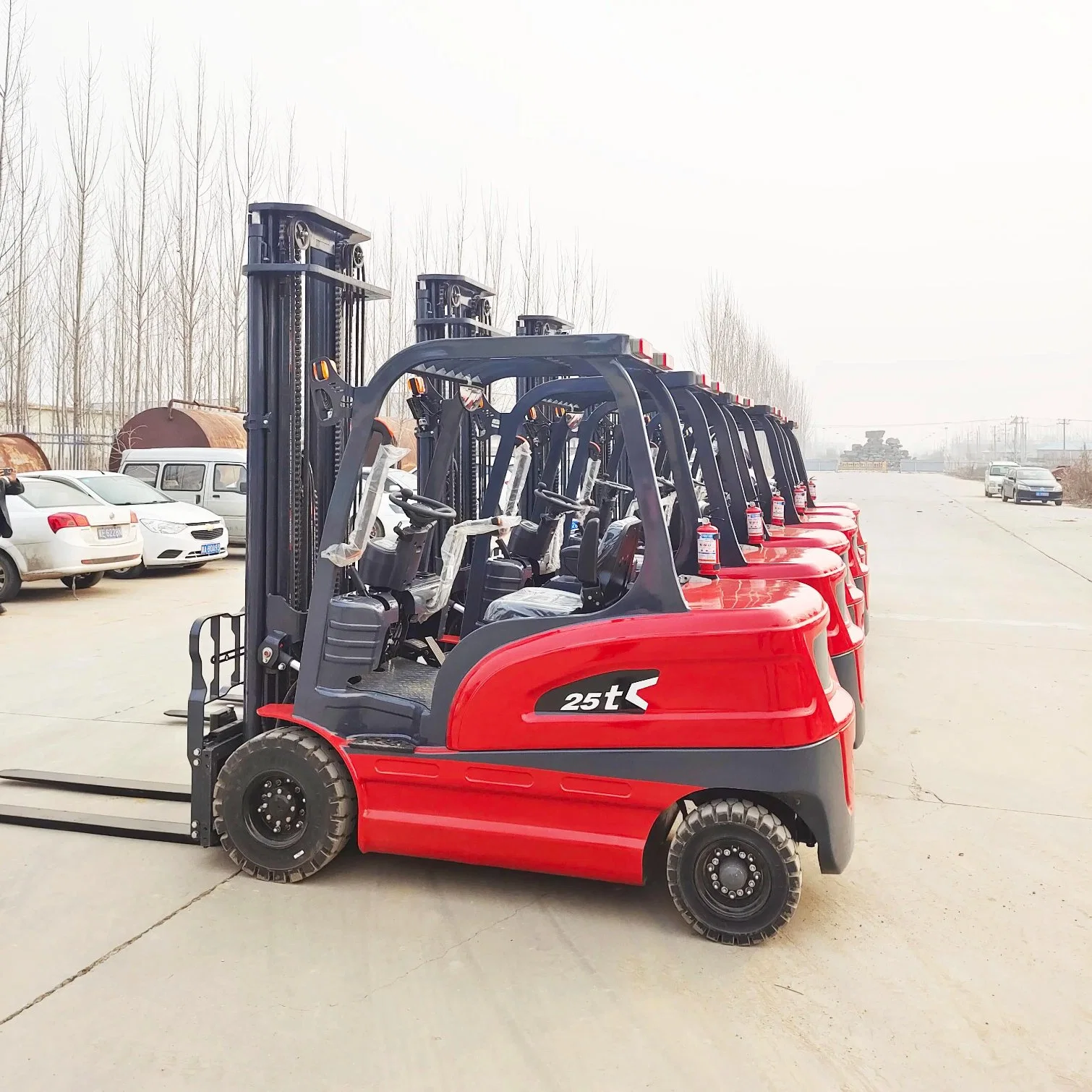 Chinese ISO EPA CE 60V 3.5 Ton Mini Electric Forklifts Trucks Price Battery Sale with Accessories Work 5 Hours