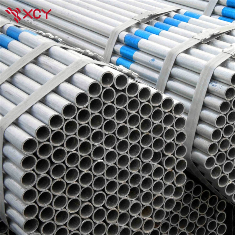 Factory Wholesale/Supplier High quality/High cost performance Hot DIP Galvanized Steel Pipe Galvanized Steel Round Pipe