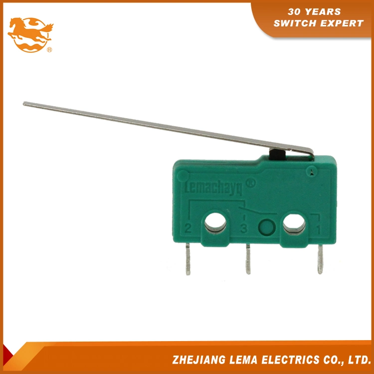 Kw12-8 5A Lever Welding Terminal Mini Micro Switch