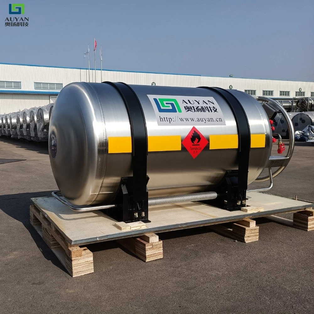 Stainless Steel 500L 1.59MPa Liquid Oxygen Nitrogen Argon LNG Gas Tanks