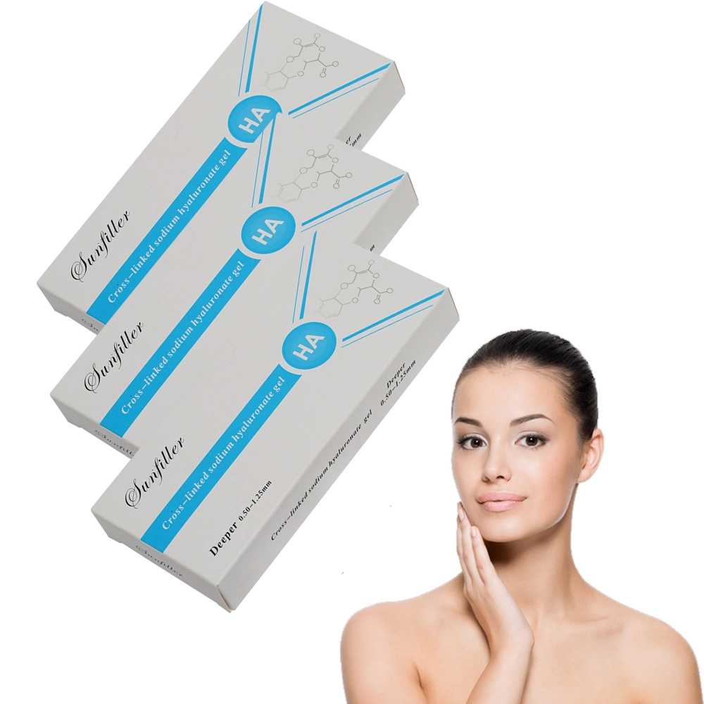 Anti-Aging Hyaluronic Acid Gel Injection Facial Contouring Dermal Filler with CE Factory