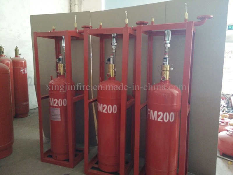 Extintor de Incêndio o cilindro de gás vazio pode ser enchido com a FM200/Gás Refrigerante HFC227ea Guangzhou Fabricante de fábrica