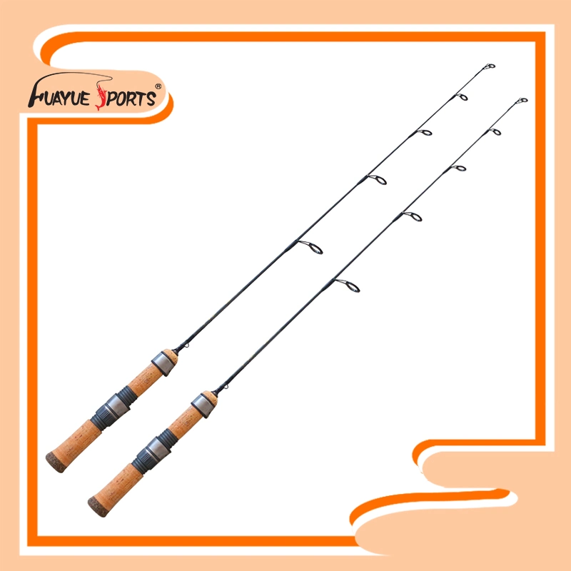 Factory Cork Handle Carbon Material Ice Fishing Rod