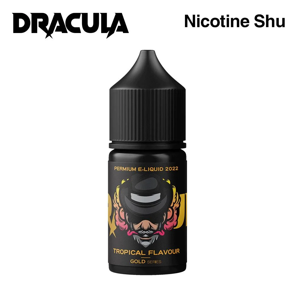 Dracula prix d'usine or 20mg 30ml de jus de mangue E Noir Orange FRUITS Raisins e liquide de vaporisateur/Vape