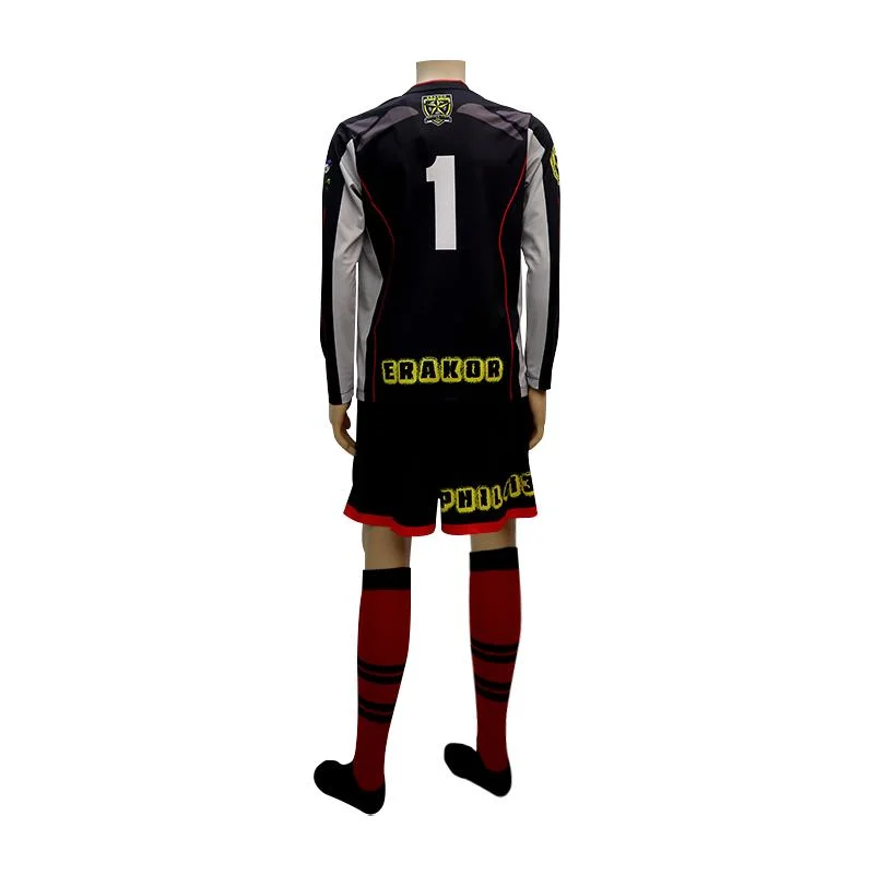 Lang- und Kurzarm-Fußballtrikot Sportswear Custom Design