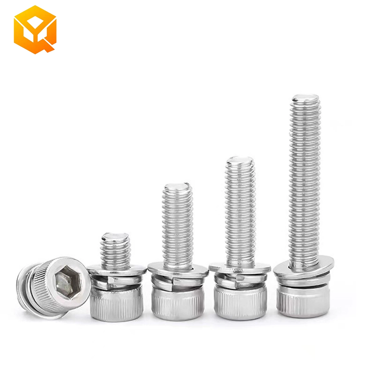 Wholesale/Supplier Hex Socket Head DIN GB Stainless Steel Bolt and Nut Washer Combination