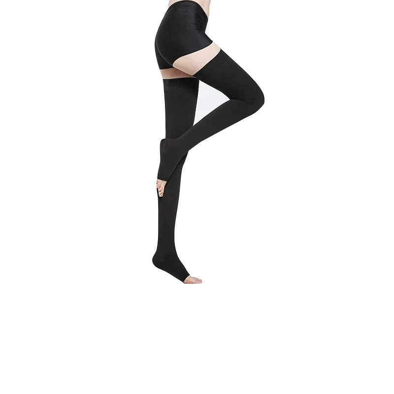 Wholesale/Supplier Unisex Medical Anti-Slip Stocking Thigh High Mmhg Compression Socks