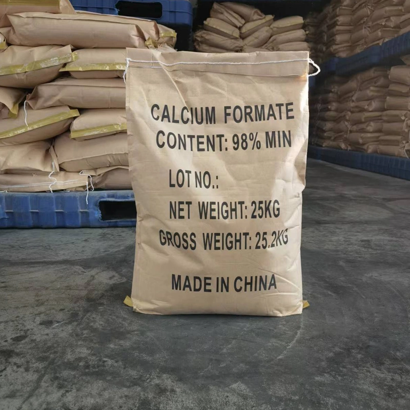 Calcium Formate Additive Particles Additive for Animal Dietary / Coagulation Agent in Cement