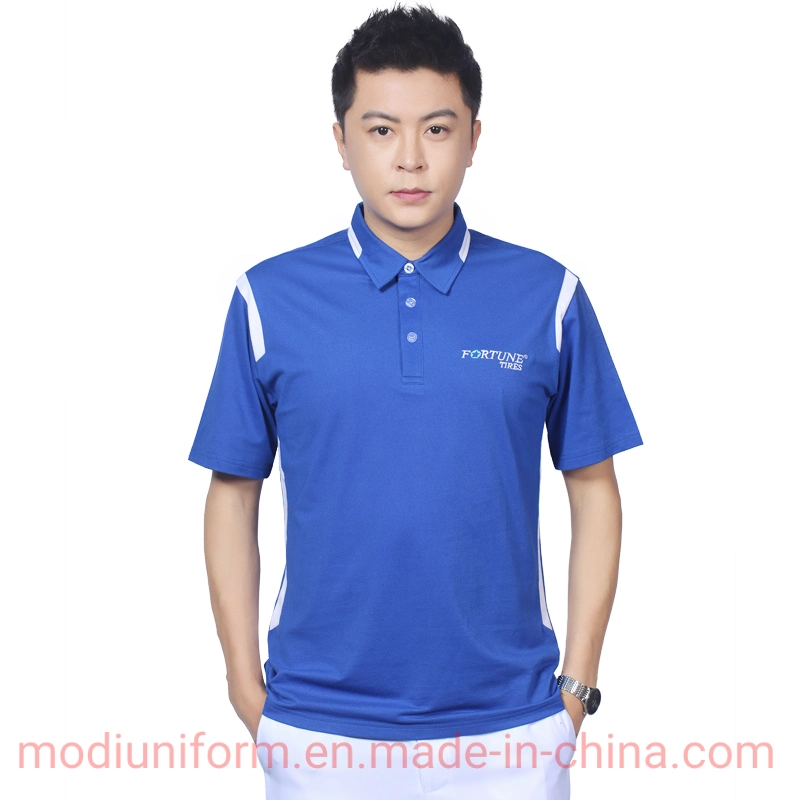 Modea Men&prime; S Polo Shirts 3 Buttons Quick Dry Performance Short Sleeve Golf Shirt Pique Jersey Casual Work Polo Shirts