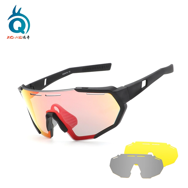 3 Interchangeable Lenses V400 Protect Kids Sports Glasses