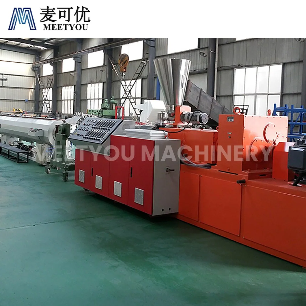 Meetyou Machinery HDPE Sheet Extruder Wholesale/Supplier PVC Double-Wall Corrugated Pipe Production Line Suppliers China Plastic Machine PVC Pipe Production Line