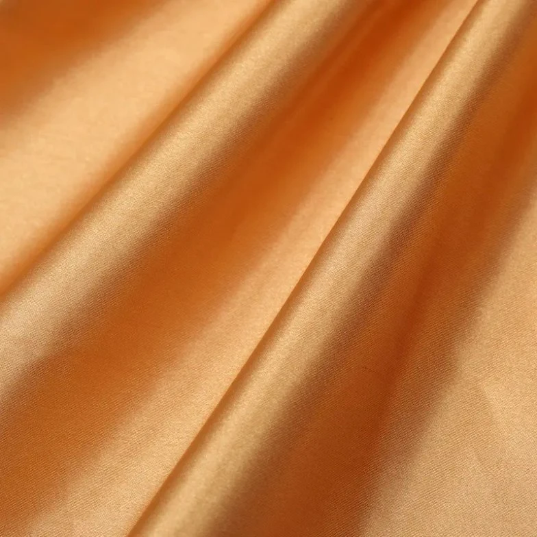 Silky Fabric 90GSM Glossy Polyester Imitated Silk Acetate Spandex Satin for Blouse Skirt