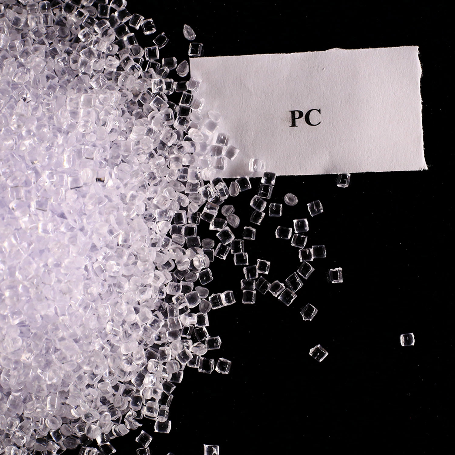 مادة خام بلاستيكية للكمبيوتر الشخصي/ حبيبات شفافة من البولي كربونات/كمبيوتر شخصي