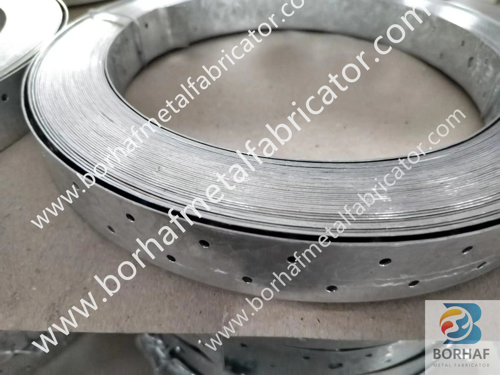 Galvanized Fixing Band Punched Unpunched Hoop Iron 30mm X 1.0mm X 30m Building Hardware