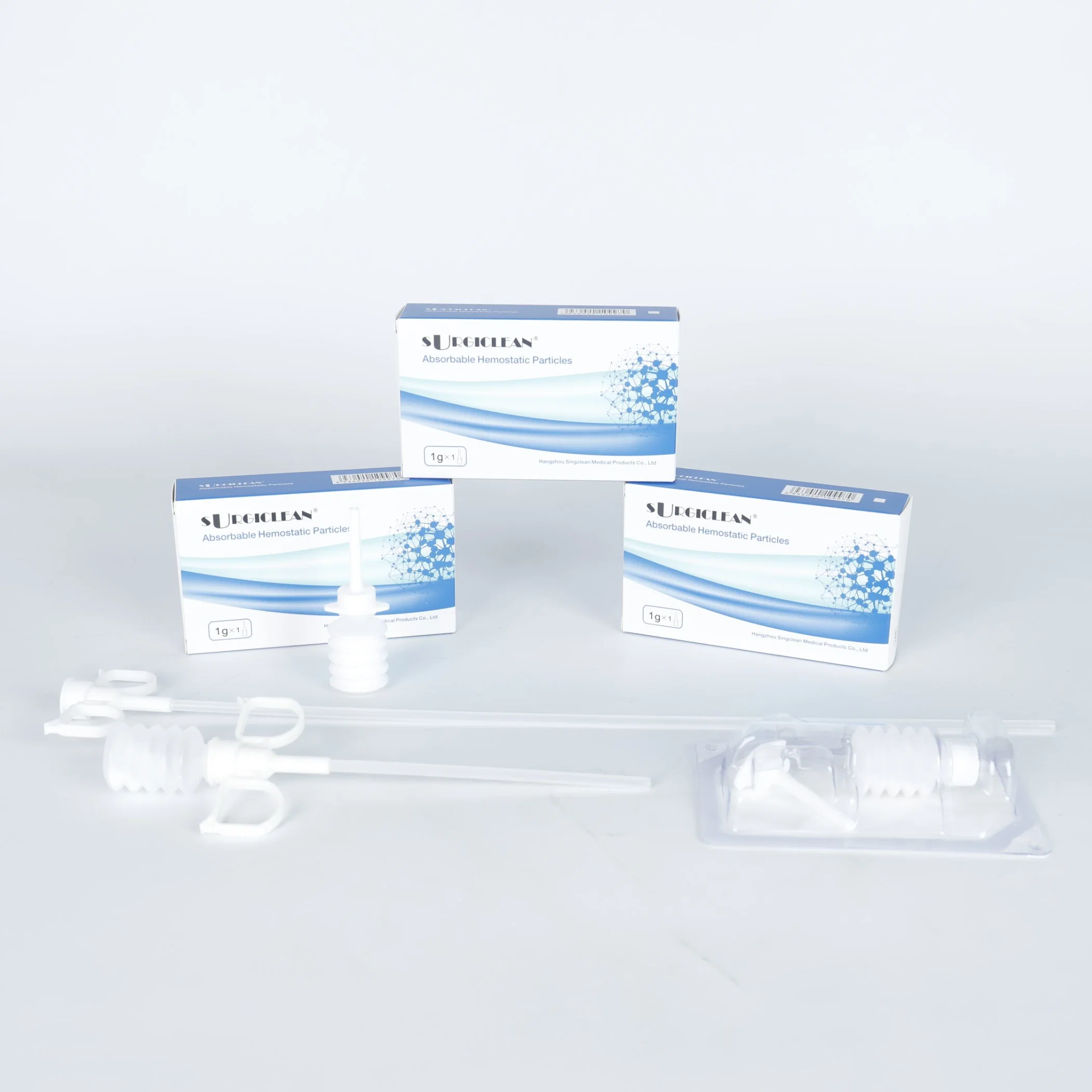 Nmpa Surgiclean 0.5g, 1g, 3G, 5g Absorbable Hemostatic Particles for All Crowd Stop Bleeding in Minutes Aph