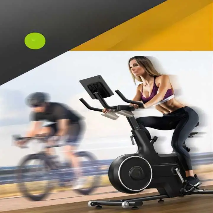 Ciclismo interior ejercicio Gimnasio Balance resistencia magnética Bluetooth estacionario iPad Soporte de bicicleta