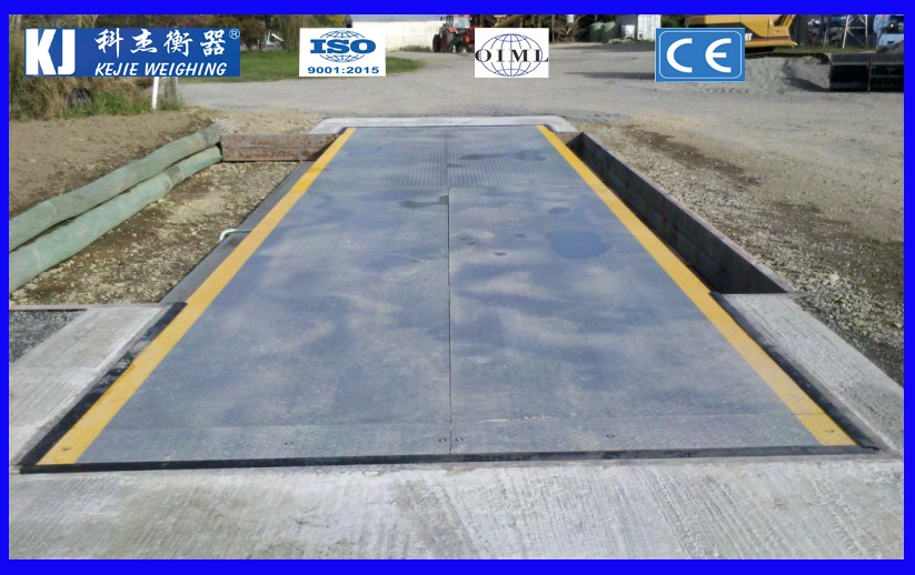 China Fuzhou Kejie 100t Vehicle Weighing Digital Truck Scales Weighbridge 16X3m with Quality China Certificate