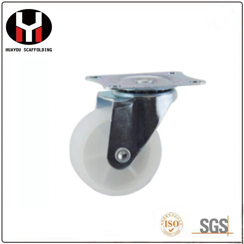 Scaffolding Wheel Heavy Duty Black Rubber Caster with Brake