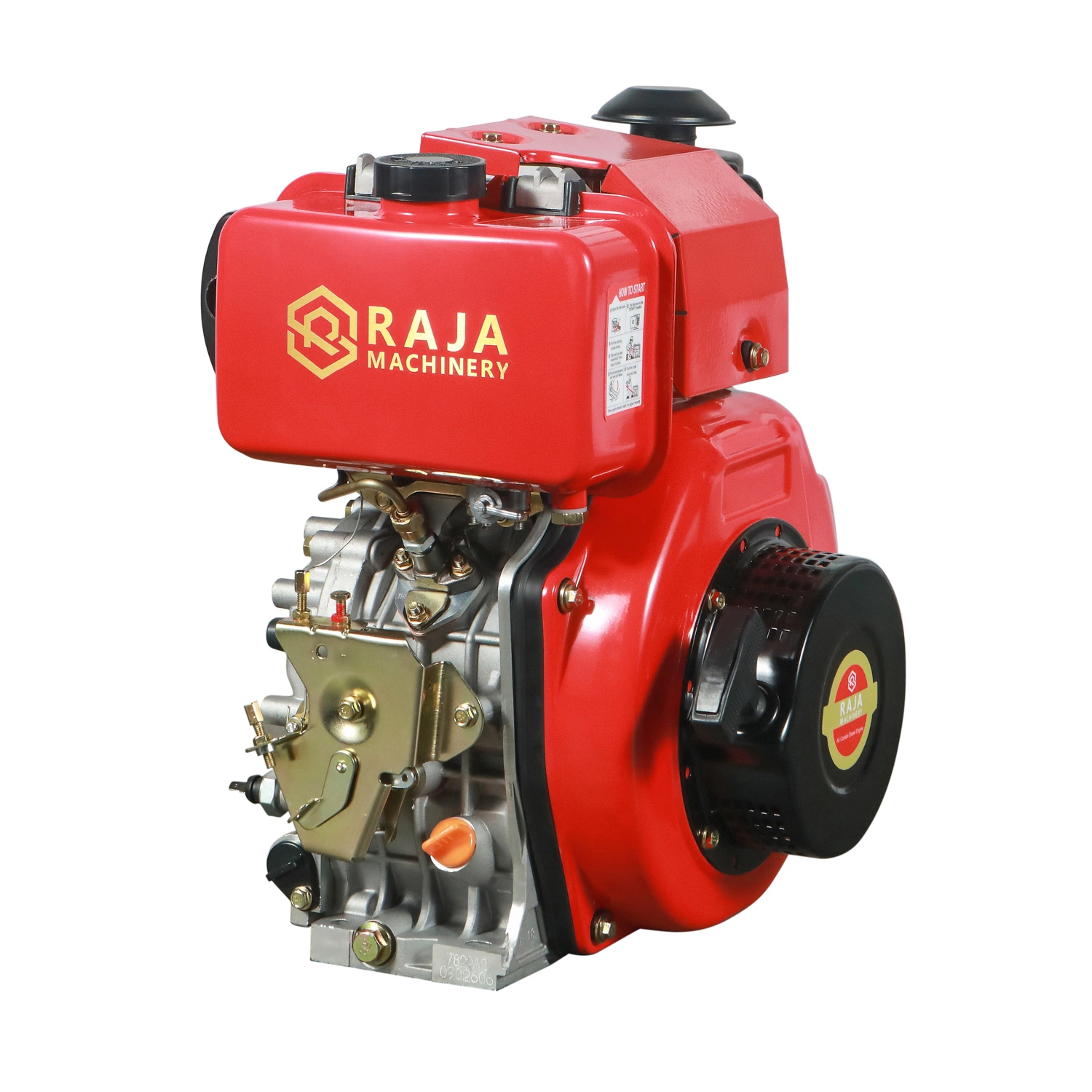 Air Cooled  Low Fuel Consumption 178F Diesel Engine for Generators, Tillers, Harvesters