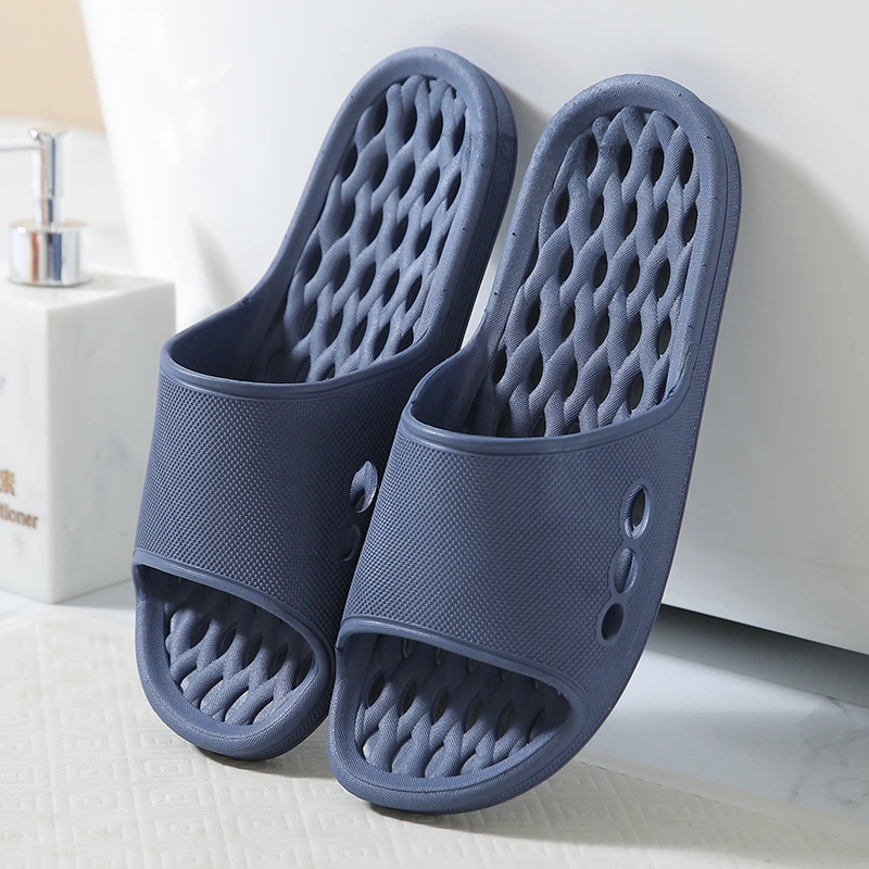 Home Soft Slippers Ladies Men's Slipper Women Indoor Bathroom Anti-Slip Floor Slides Deodorant Silent Slippers