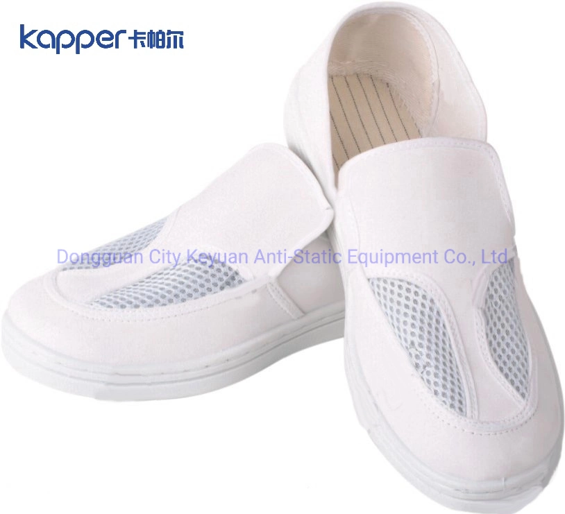 Kapper ESD Cleanroom Dust-Free Anti-Static Shoes Breathable Ventinate Canvas Shoes